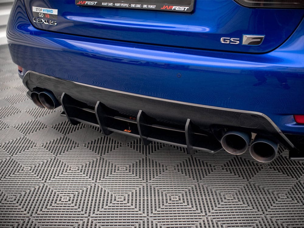 Maxton Design Street PRO Rear Diffuser Lexus GS F Mk4 Facelift Maxton Design SR