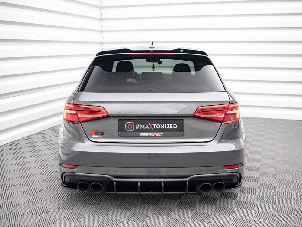 Maxton Design Street PRO Rear Side Splitters Audi S3 Sportback 8V Facelift Maxton Design SR