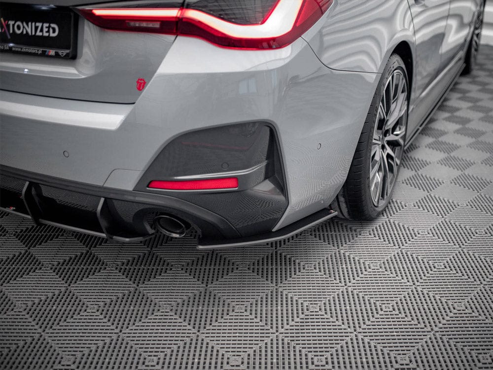 Maxton Design Street PRO Rear Side Splitters BMW 4 Gran Coupe M-Pack G26 Maxton Design SR