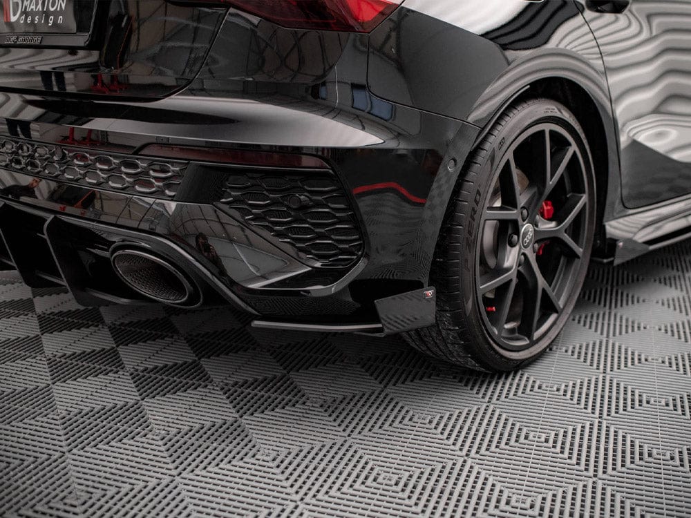 Maxton Design Street PRO Rear Side Splitters + Flaps Audi RS3 Sportback 8Y Maxton Design SR