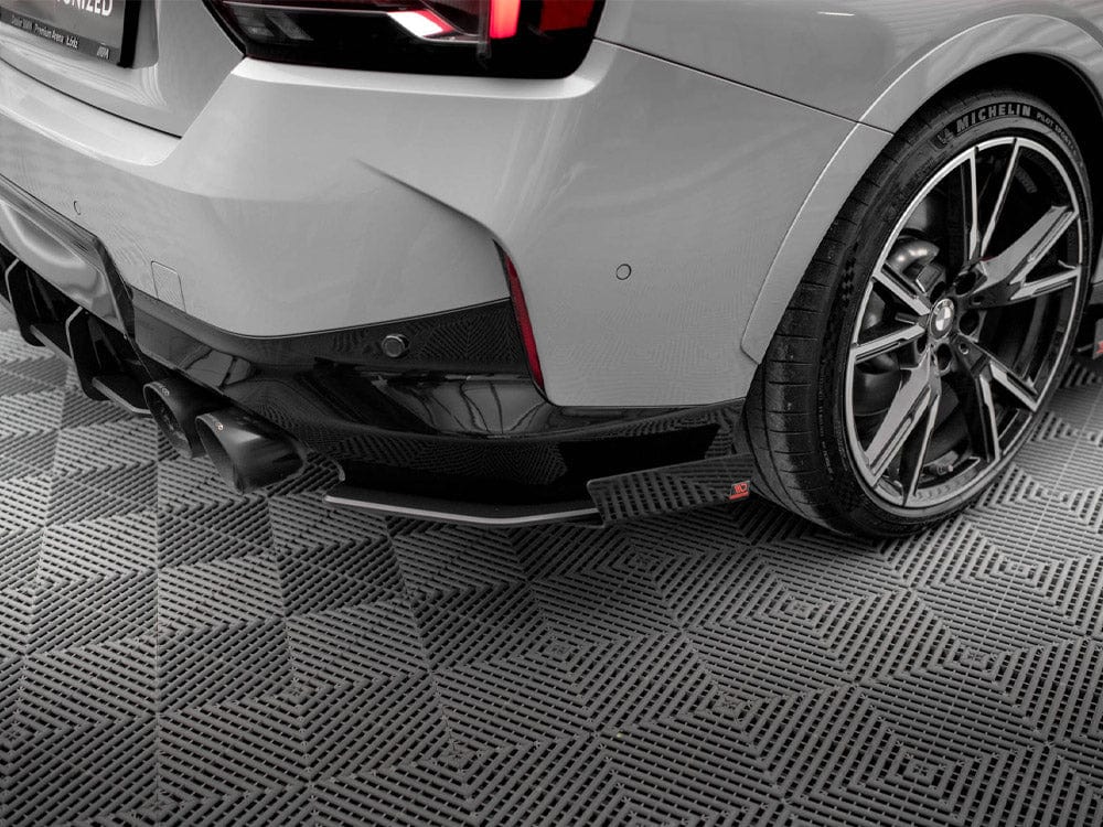 Maxton Design Street Pro Rear Side Splitters + Flaps BMW 2 Coupe M240i G42 Maxton Design SR