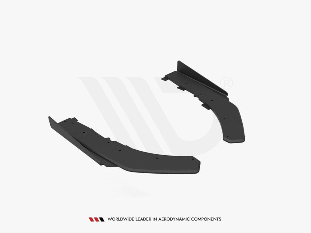 Maxton Design Street Pro Rear Side Splitters + Flaps BMW 4 M-Pack G22 Maxton Design SR