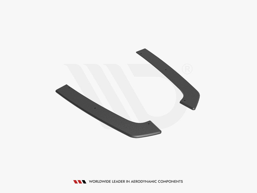 Maxton Design Street PRO Rear Side Splitters Lexus GS F Mk4 Facelift Maxton Design SR