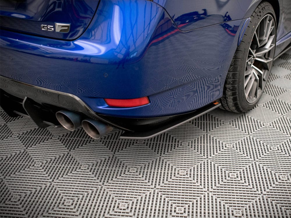 Maxton Design Street PRO Rear Side Splitters Lexus GS F Mk4 Facelift Maxton Design SR