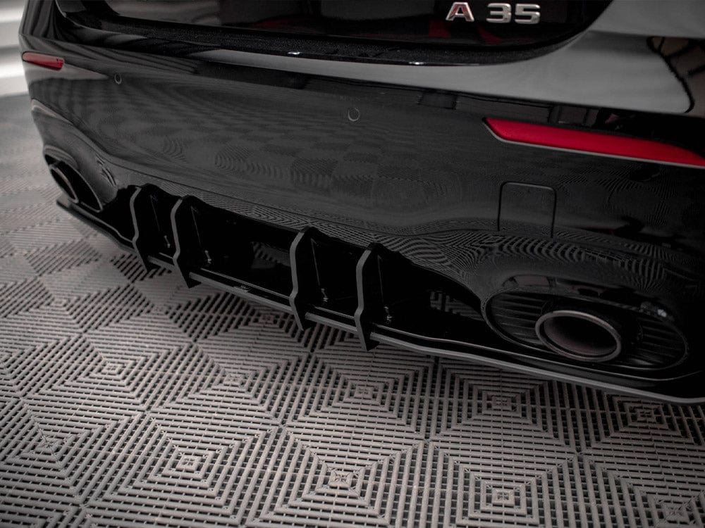 Maxton Design Street PRO Rear Valance + Flaps Mercedes A35 AMG Hatchback Aero Pack W177 Maxton Design SR