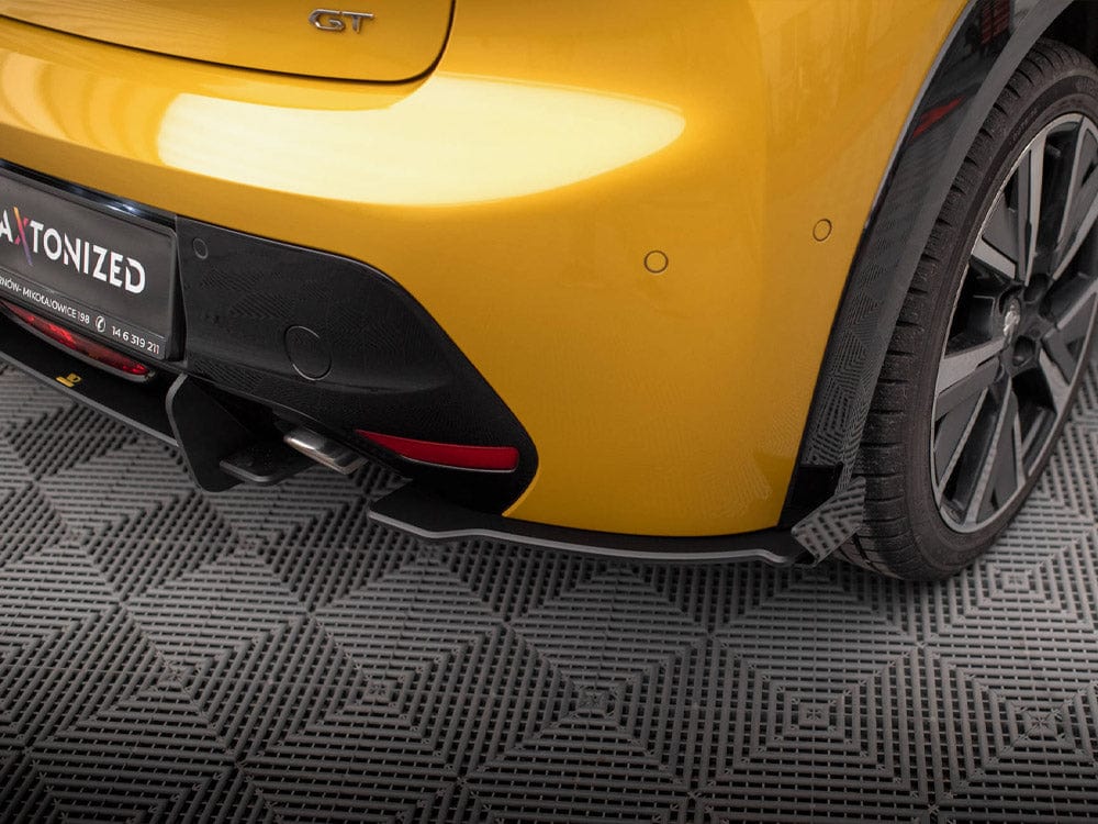 Maxton Design Street PRO Rear Valance + Flaps Peugeot 208 GT Mk2 Maxton Design SR