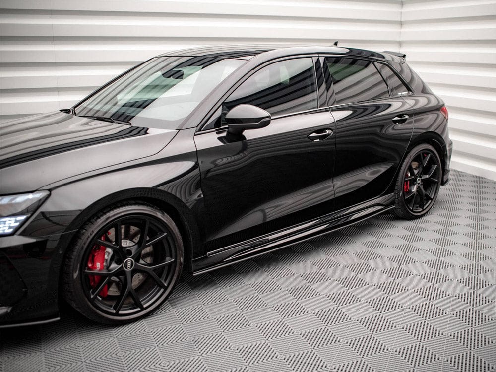 Maxton Design Street PRO Side Skirts Diffusers Audi RS3 Sportback 8Y 2020- Maxton Design SR