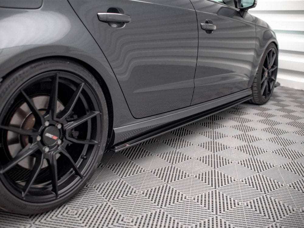Maxton Design Street PRO Side Skirts Diffusers Audi S3 / A3 S-Line Sportback 8V Facelift Maxton Design SR