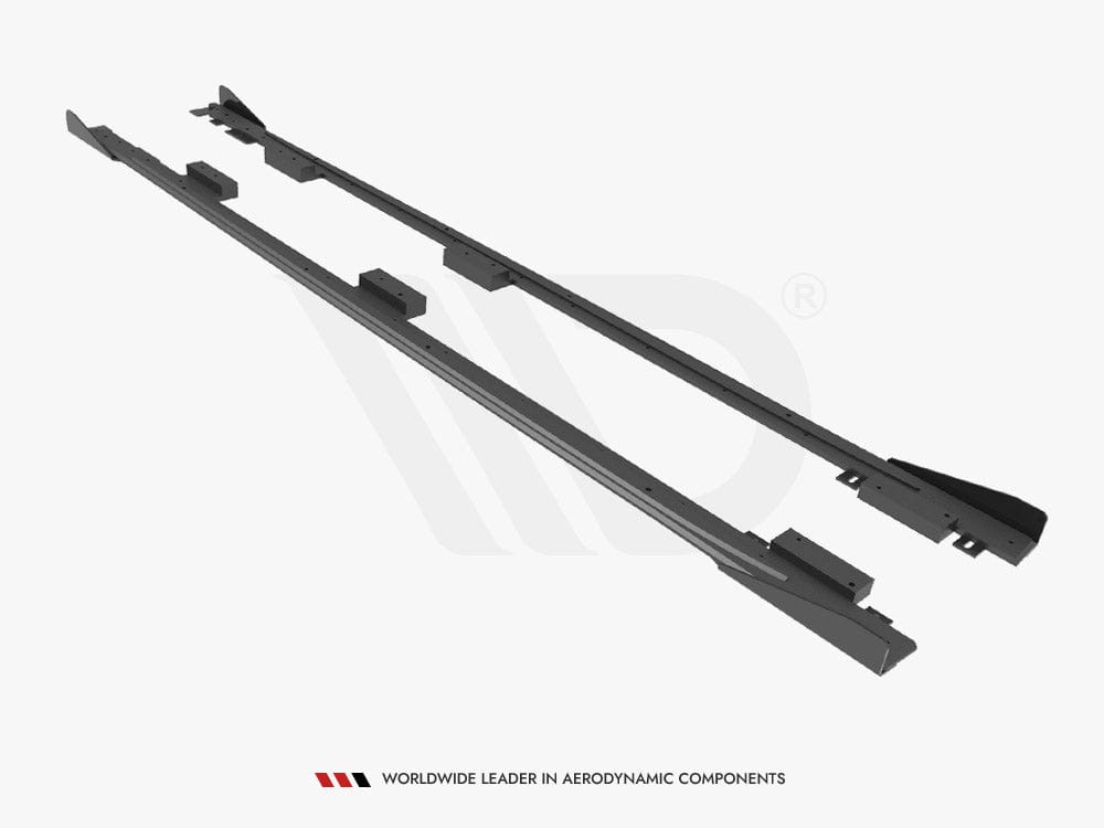 Maxton Design Street PRO Side Skirts Diffusers + Flaps Audi A3 8Y Maxton Design SR