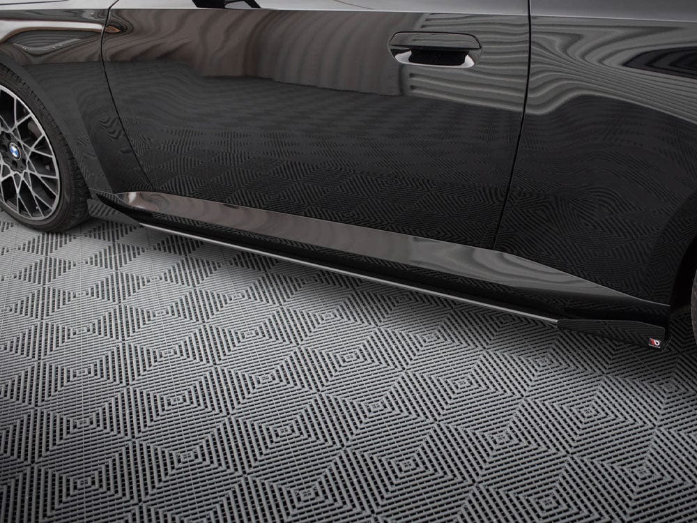 Maxton Design Street PRO Side Skirts Diffusers + Flaps BMW 2 Coupe G42 Maxton Design SR