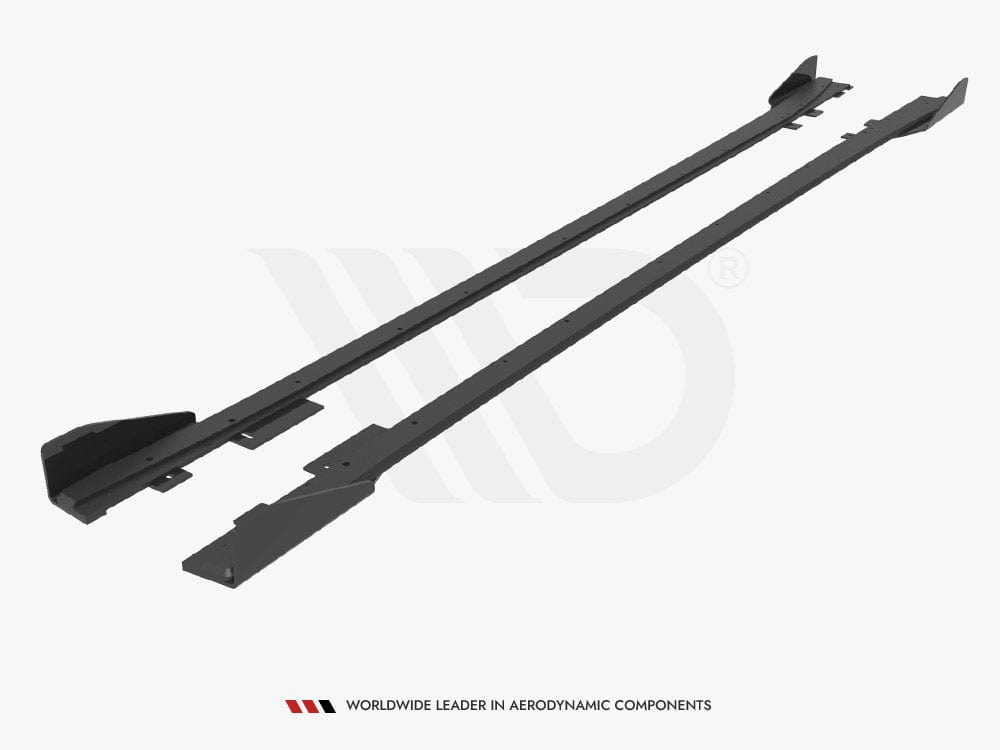 Maxton Design Street PRO Side Skirts Diffusers + Flaps BMW 4 Gran Coupe F36 Maxton Design SR