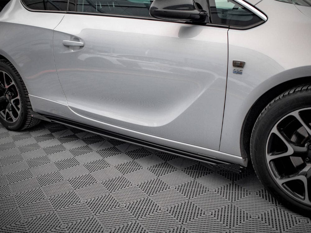 Maxton Design Street PRO Side Skirts Diffusers (+flaps) Opel Astra GTC Opc-line J 2011-2018 Maxton Design SR