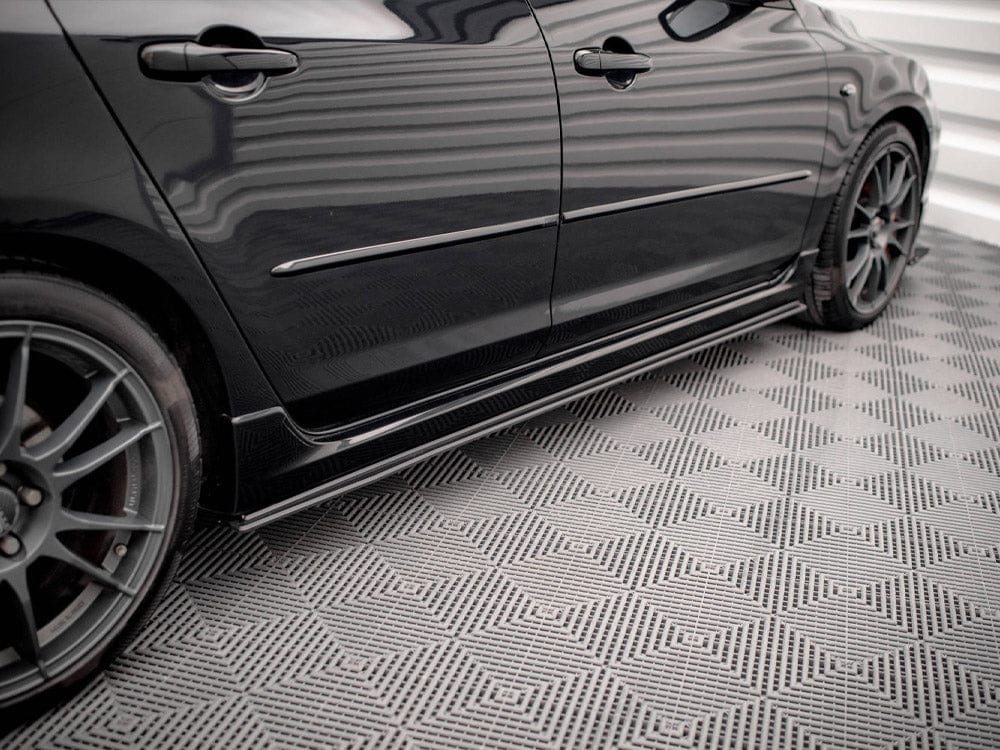 Maxton Design Street PRO Side Skirts Diffusers Mazda 3 MPS MK1 2006-2008 Maxton Design SR
