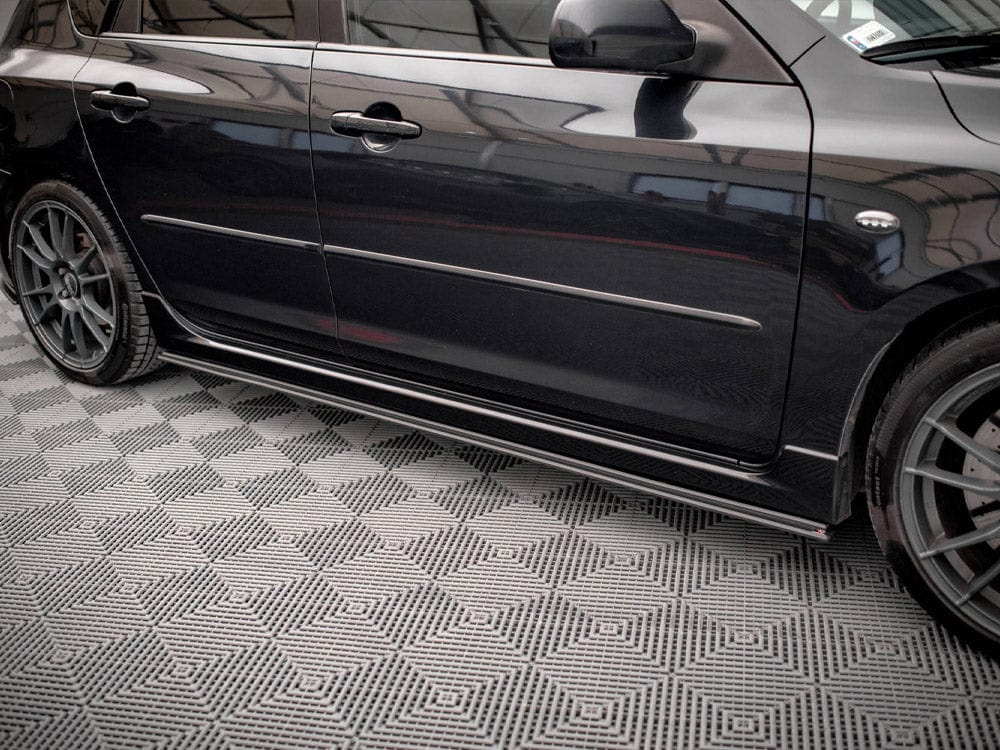 Maxton Design Street PRO Side Skirts Diffusers Mazda 3 MPS MK1 2006-2008 Maxton Design SR