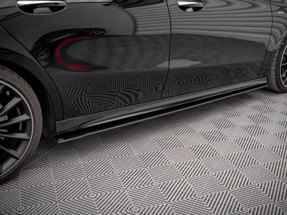 Maxton Design Street PRO Side Skirts Diffusers Mercedes A35 AMG / AMG-Line Aero Pack W177 Maxton Design SR
