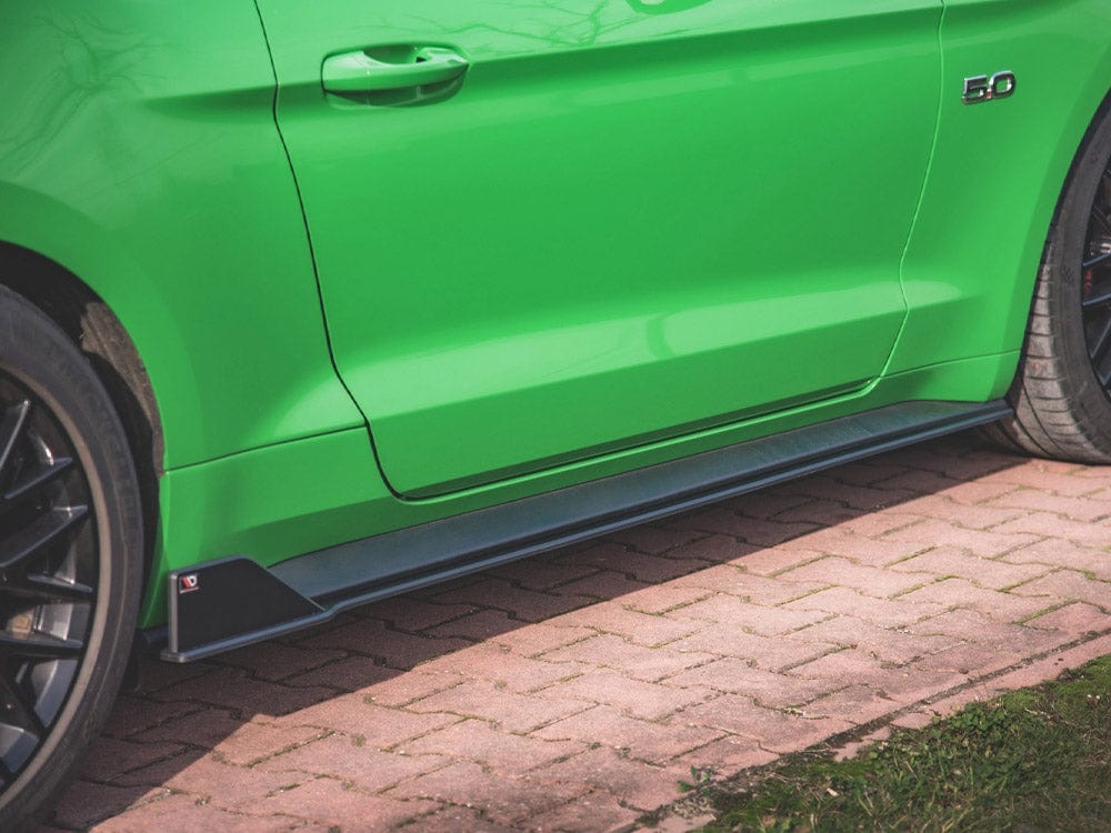 Maxton Design Street PRO Side Skirts Diffusers V.2 Ford Mustang GT MK6 Facelift 2017- Maxton Design SR