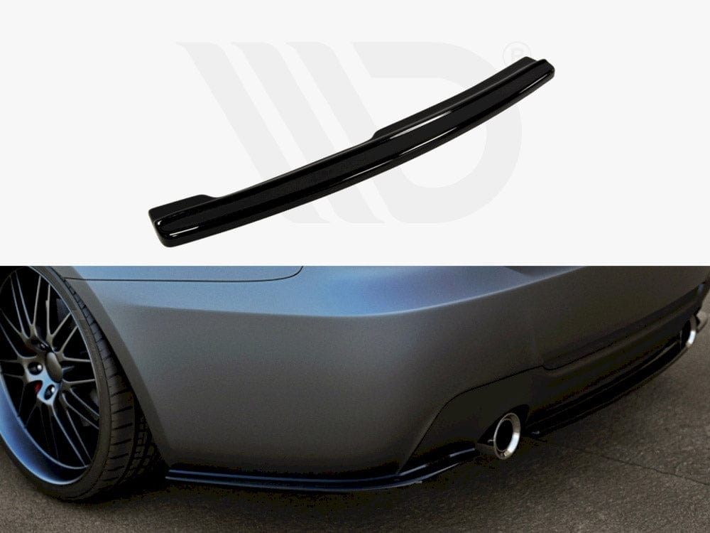 Maxton Design Textured Central Rear Splitter BMW 3 E92 M-Sport Maxton Design SR