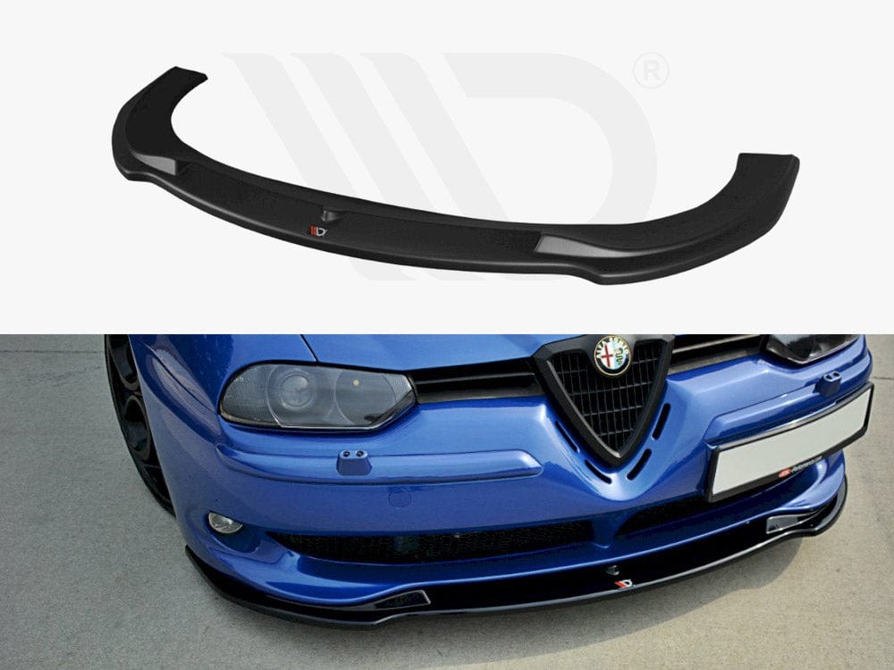 Maxton Design Textured Front Splitter Alfa Romeo 156 GTA 2002-2005 Maxton Design SR