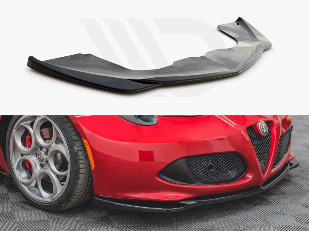 Maxton Design Textured Front Splitter Alfa Romeo 4C 2013-2017 Maxton Design SR