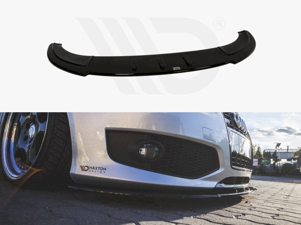 Maxton Design Textured Front Splitter Audi S3 8P Maxton Design SR