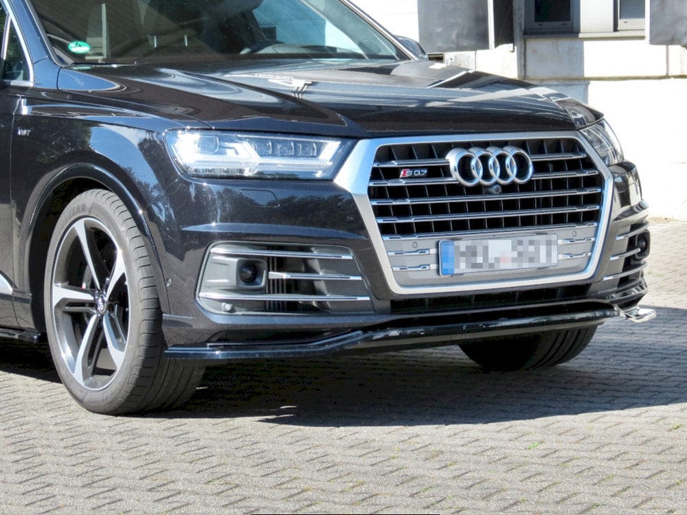 Maxton Design Textured Front Splitter Audi SQ7/ Q7 Sline MK2 2016-2020 Maxton Design SR