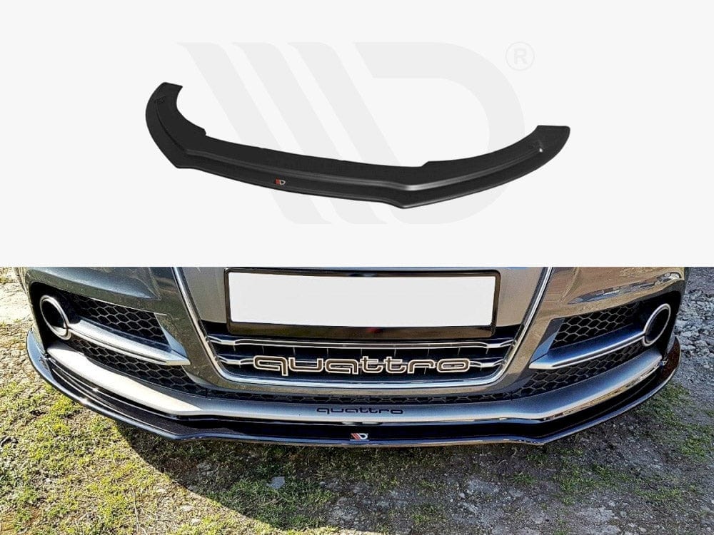 Maxton Design Textured Front Splitter Audi TT S / S-Line Mk2 8J Maxton Design SR