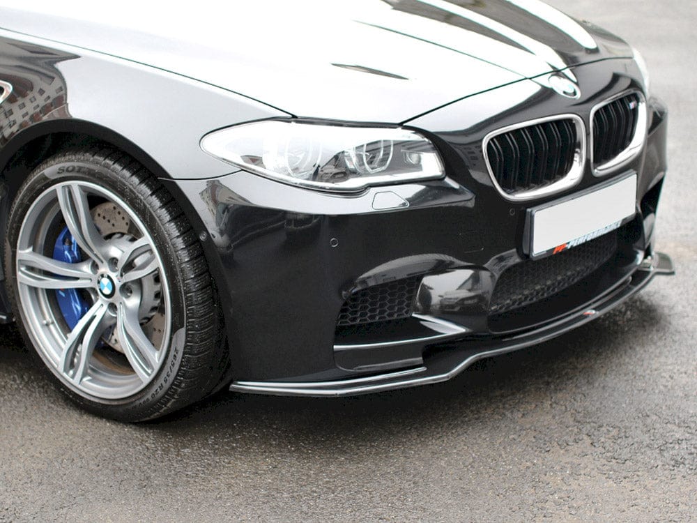 Maxton Design Textured Front Splitter Bmw M5 F10 2011-2017 Maxton Design SR