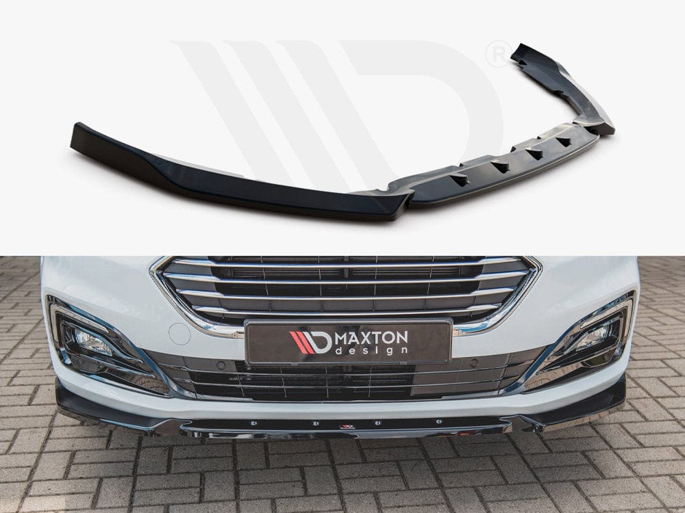 Maxton Design Textured Front Splitter Ford Mondeo MK5 Facelift 2019- Maxton Design SR