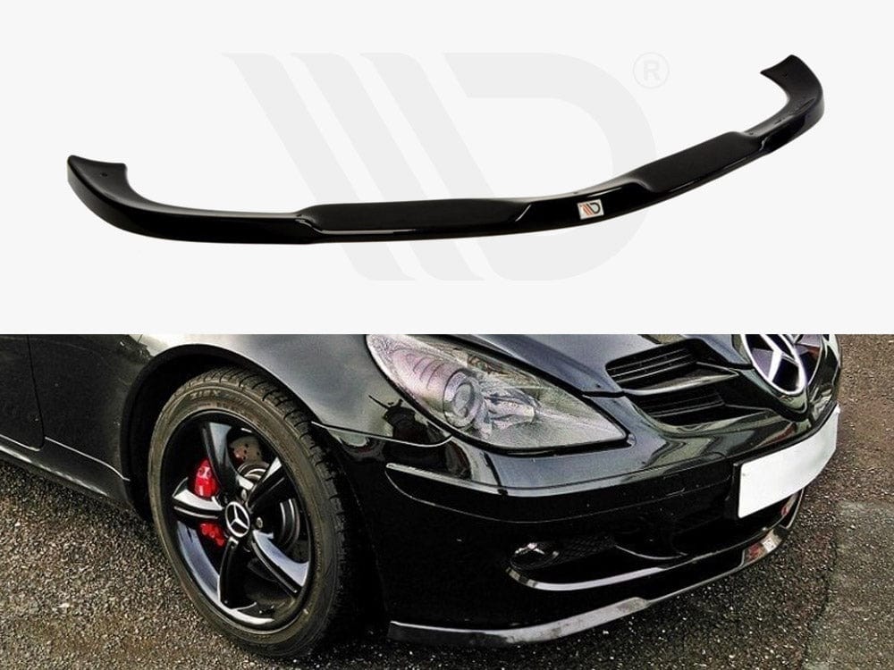 Maxton Design Textured Front Splitter Mercedes SLK R171 Standard Bumper Maxton Design SR