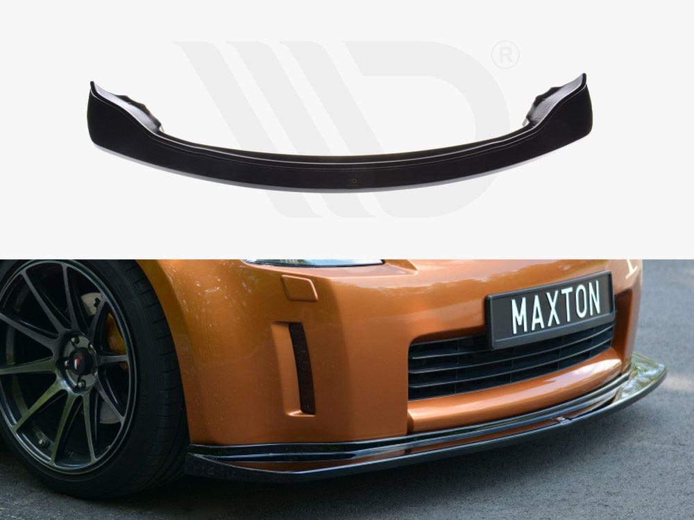 Maxton Design Textured Front Splitter Nissan 350Z Maxton Design SR