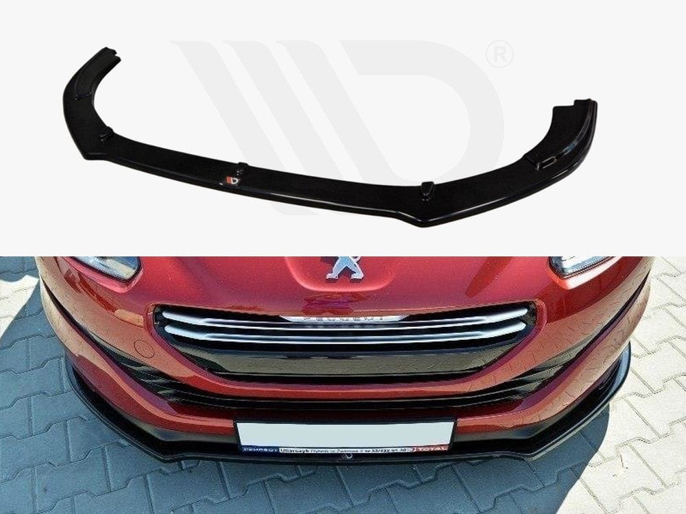 Maxton Design Textured Front Splitter Peugeot RCZ Facelift 2012-2015 Maxton Design SR