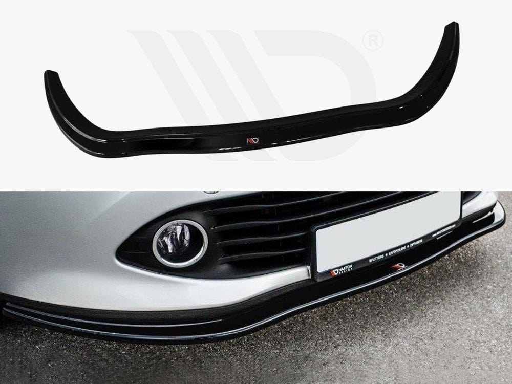 Maxton Design Textured Front Splitter Renault CLIO MK4 Standard 2012-2016 Maxton Design SR