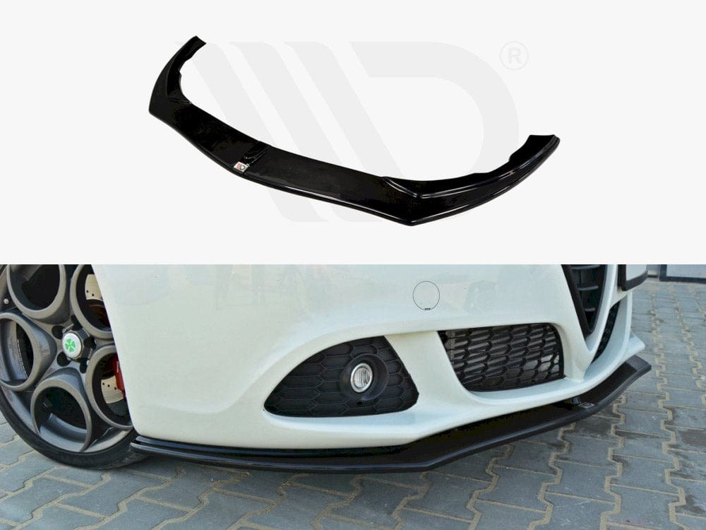 Maxton Design Textured Front Splitter V.1 Alfa Romeo Giulietta 2010-2015 Maxton Design SR