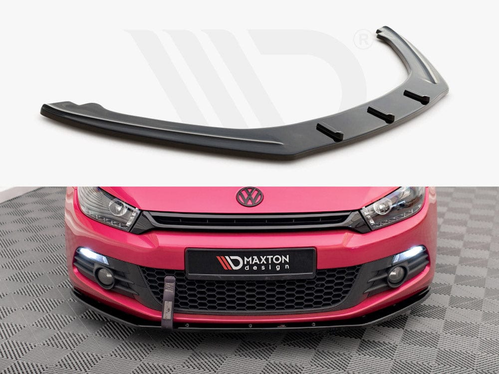 Maxton Design Textured Front Splitter V.1 Volkswagen Scirocco Mk3 Maxton Design SR