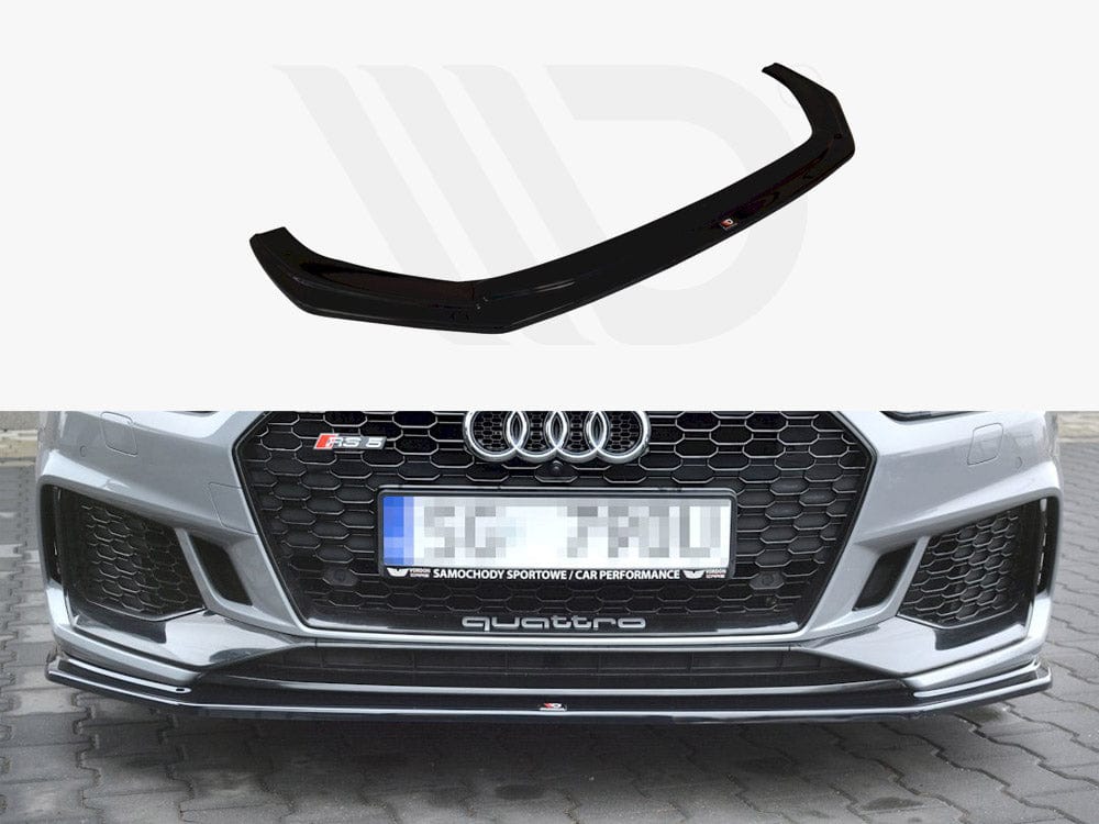 Maxton Design Textured Front Splitter V.2 Audi RS5 F5 Coupe / Sportback 2017-UP Maxton Design SR