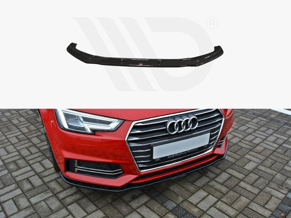 Maxton Design Textured Front Splitter V.2 Audi S4 / A4 S-line B9 Maxton Design SR