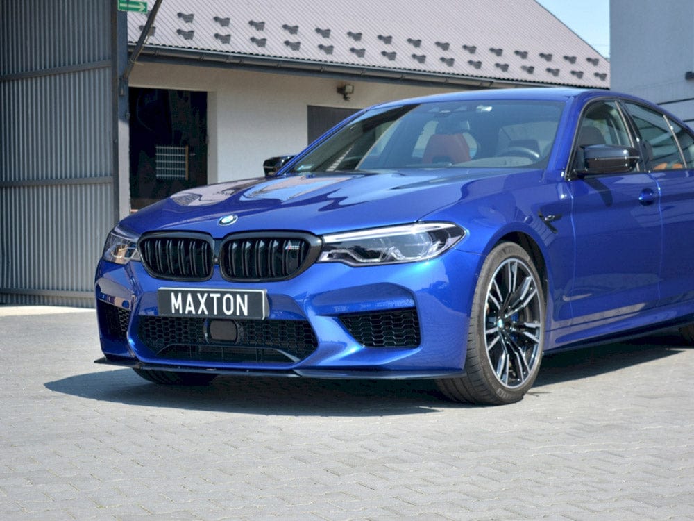 Maxton Design Textured Front Splitter V.2 BMW M5 F90 Maxton Design SR