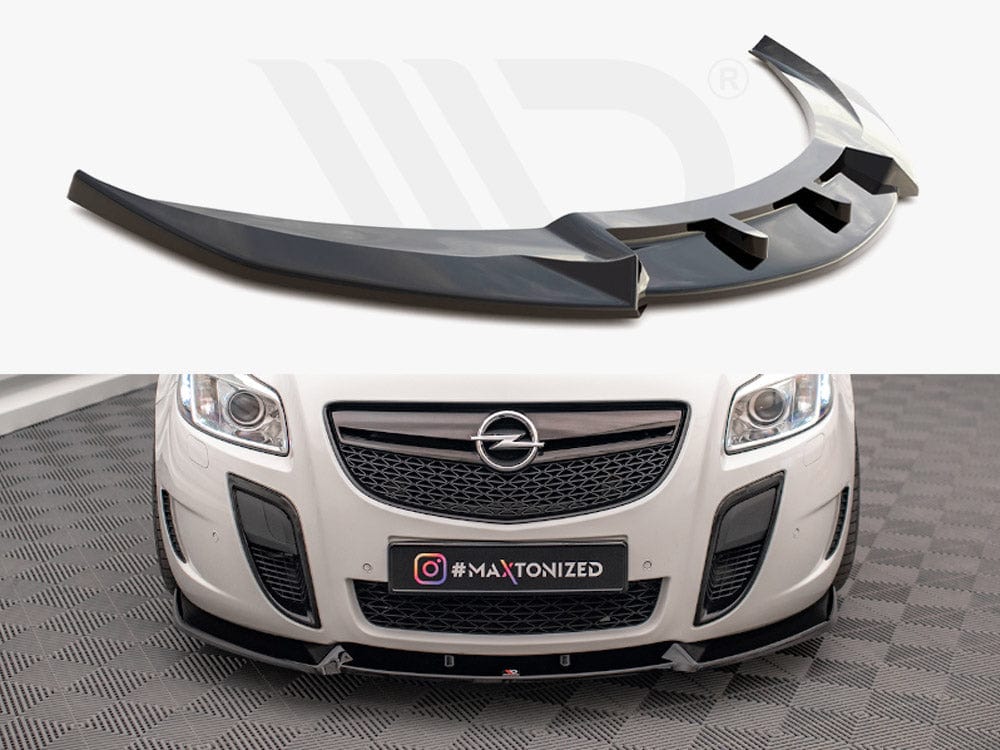 Maxton Design Textured Front Splitter V.2 Opel / Vauxhall Insignia OPC Mk1 Maxton Design SR