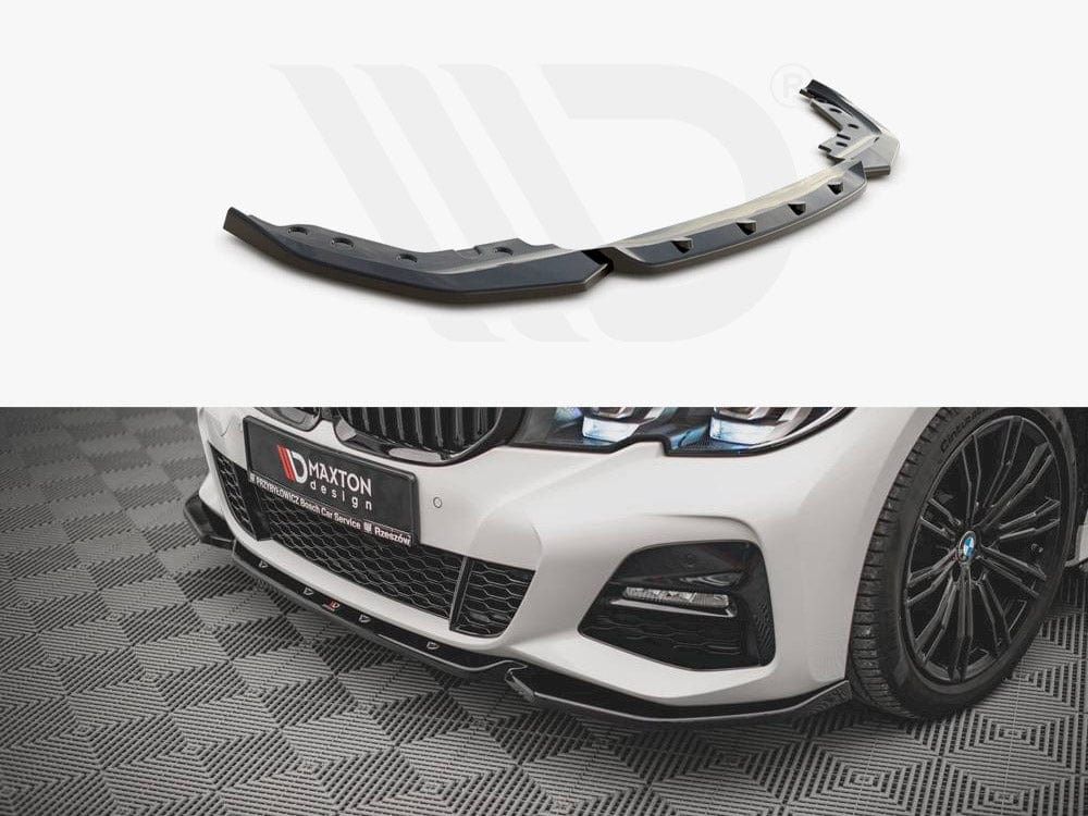 Maxton Design Textured Front Splitter V.5 Bmw 3 G20 / G21 M-sport 2018-2022 Maxton Design SR