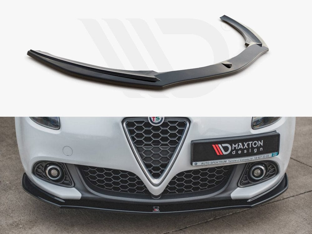 Maxton Design Textured Front Splitter V1 Alfa Romeo Giulietta Facelift 2016-2020 Maxton Design SR