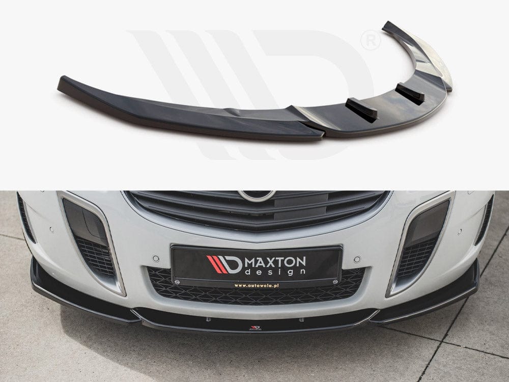 Maxton Design Textured Front Splitter V2 Opel/vauxhall Insignia MK1 Vxr/opc Facelift 2013-2017 Maxton Design SR