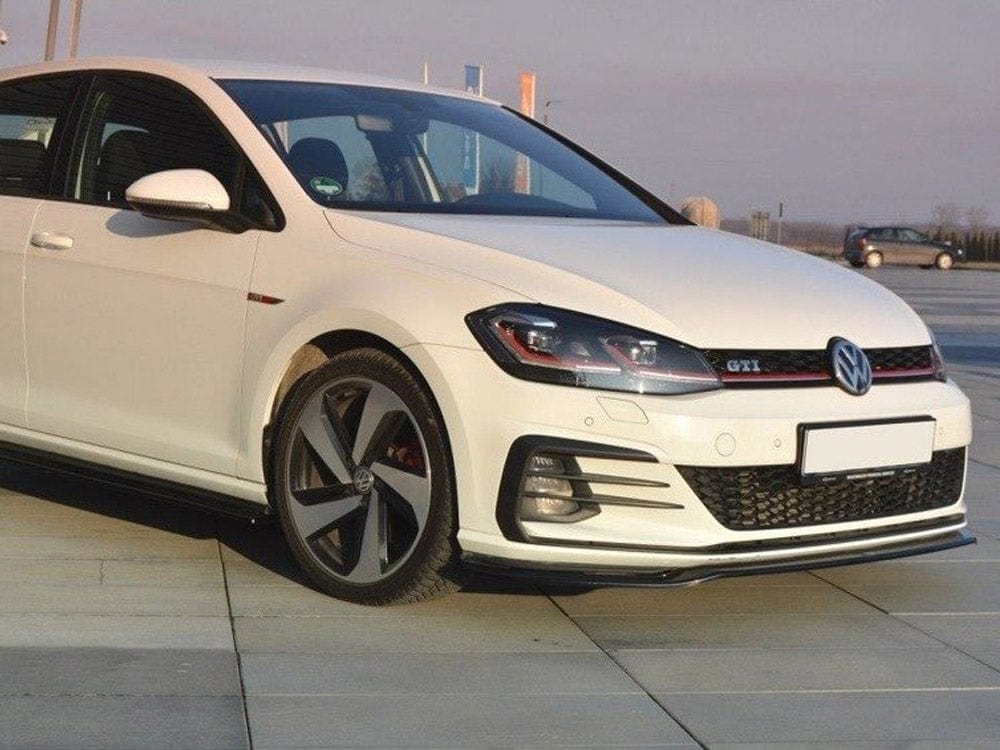 Maxton Design Textured Front Splitter V2 VW Golf GTI 7.5 2017- Maxton Design SR