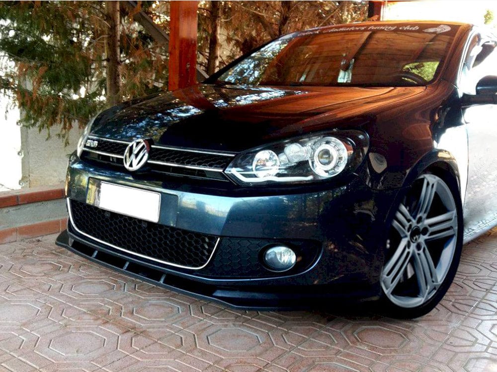 Maxton Design Textured Front Splitter VW Golf VI / Jetta Maxton Design SR
