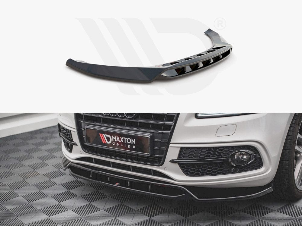 Maxton Design Textured / No Front Splitter Audi SQ5 MK1 (8R) 2012-2017 Maxton Design SR