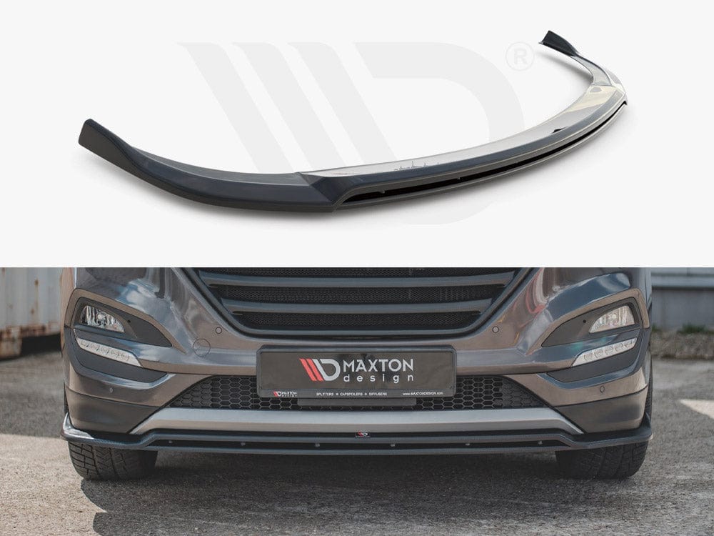 Maxton Design Textured / No Front Splitter Hyundai Tucson MK3 Pre-facelift 2015-2018 Maxton Design SR