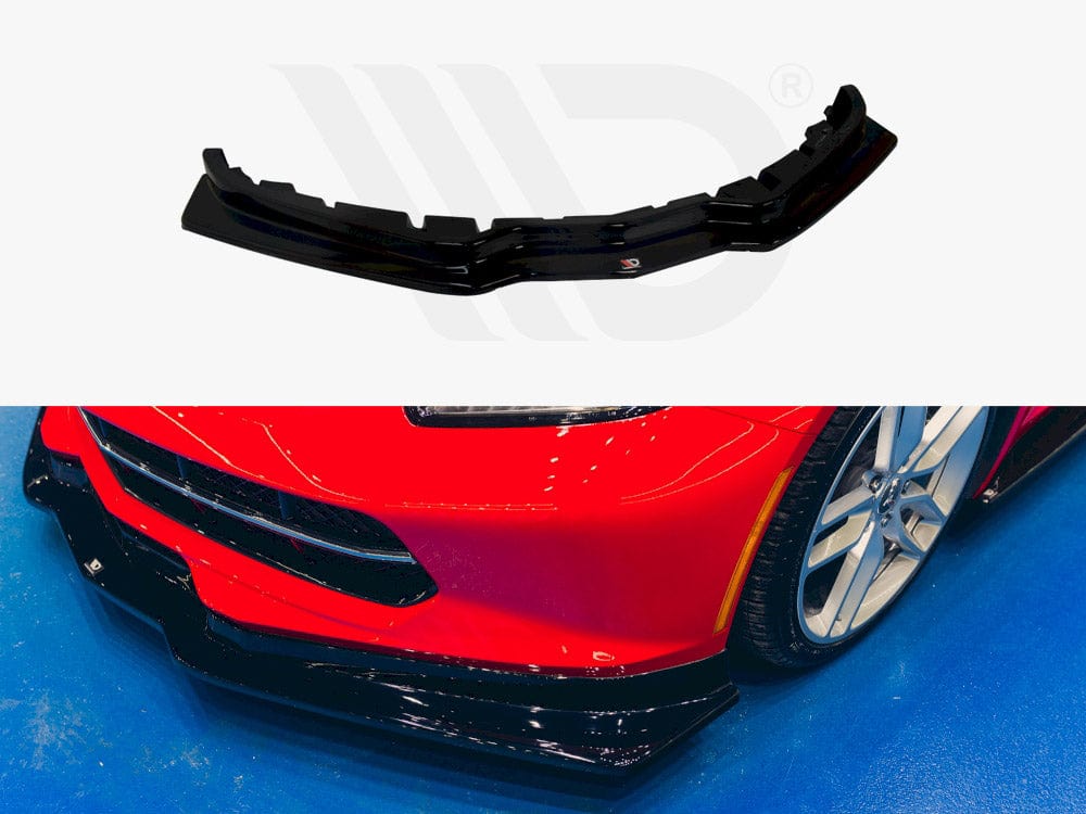 Maxton Design Textured / No Front Splitter V.1 Chevrolet Corvette C7 Maxton Design SR