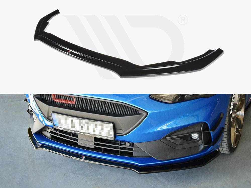 Maxton Design Textured / No Front Splitter V.1 Ford Focus ST / ST-Line Mk4 Maxton Design SR