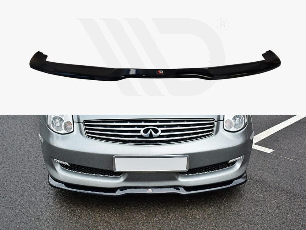Maxton Design Textured / No Front Splitter V.1 Infiniti G35 Coupe 2003-2007 Maxton Design SR