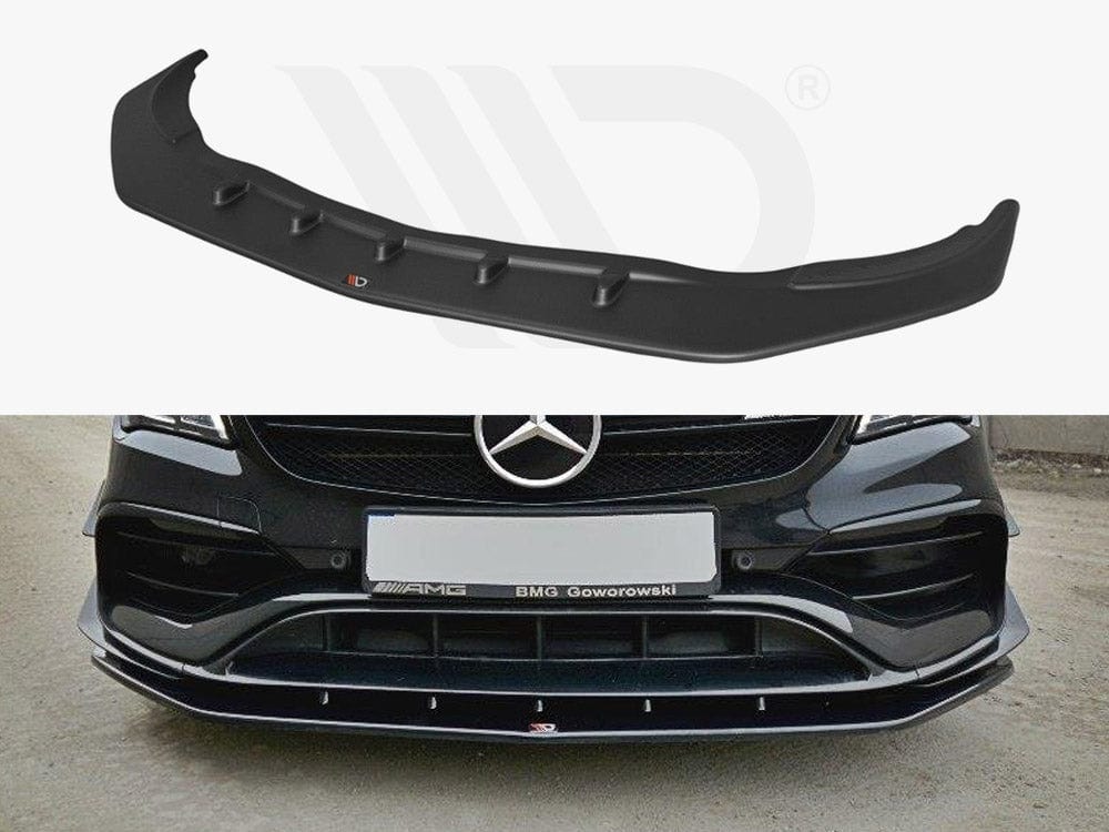 Maxton Design Textured / No Front Splitter V.1 Mercedes CLA 45 AMG C117 (Facelift) 2017-UP Maxton Design SR