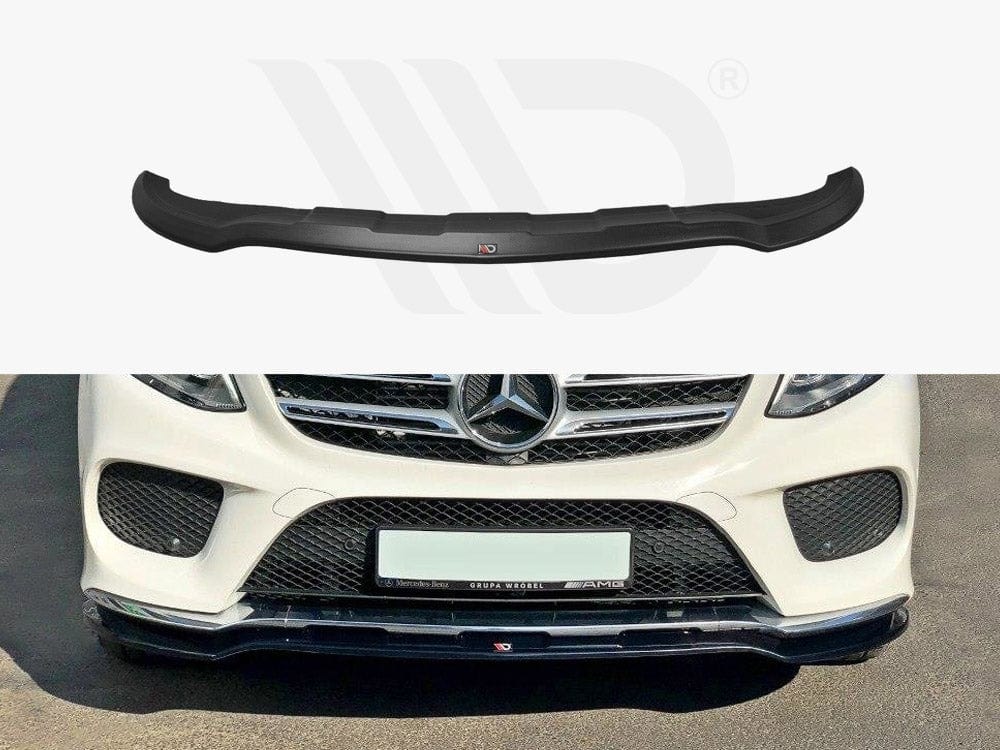 Maxton Design Textured / No Front Splitter V.1 Mercedes GLE W166 Amg-line 2015-2018 Maxton Design SR